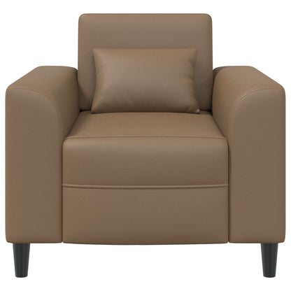 Fauteuil Cappuccino Kunstleer