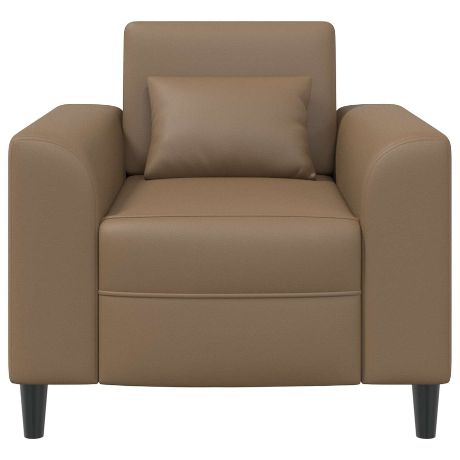 Fauteuil Cappuccino Kunstleer
