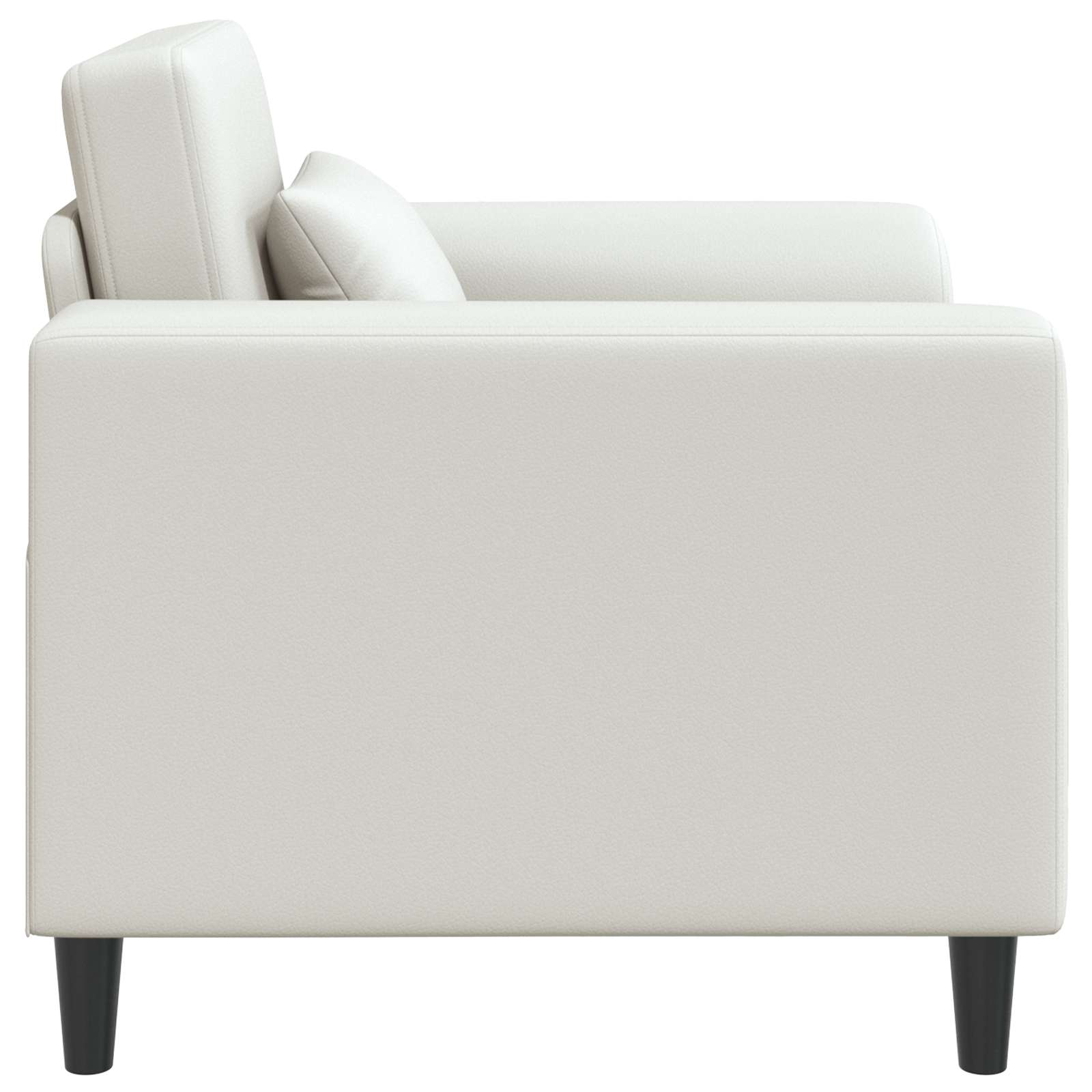 Fauteuil Wit Kunstleer