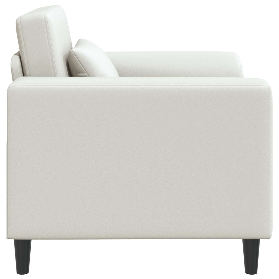 Fauteuil Wit Kunstleer