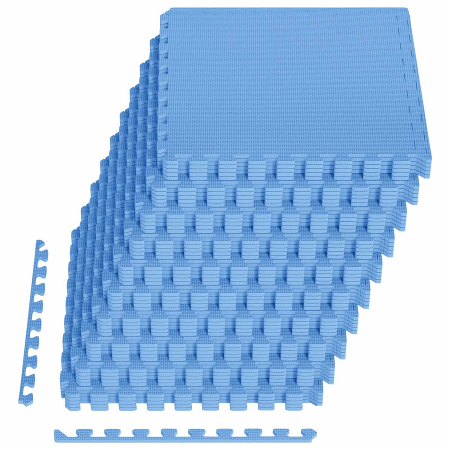 Vloermatten 40 st Blauw 14,4 m² EVA Schuim