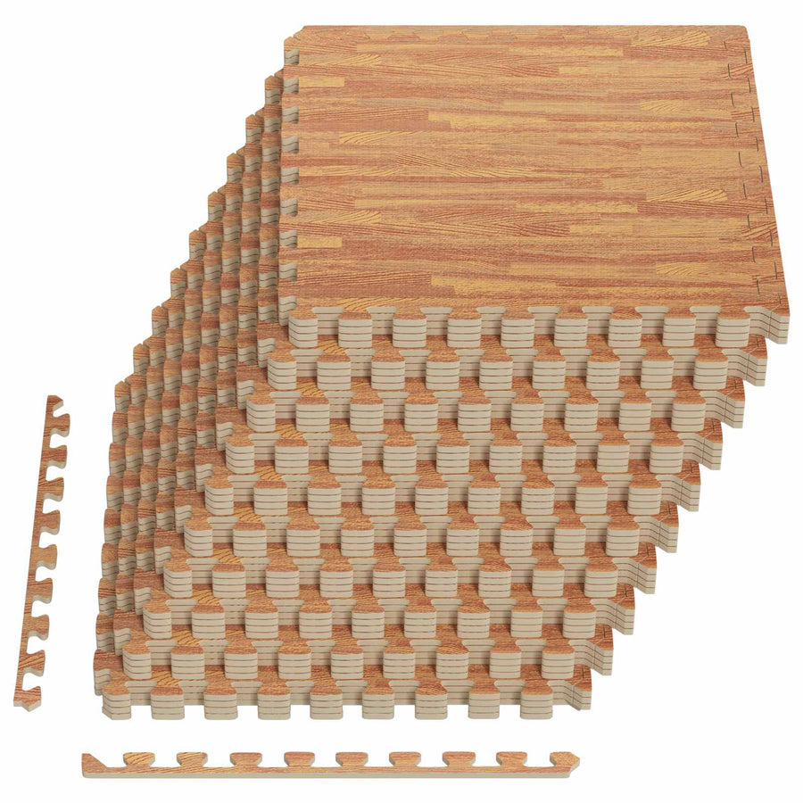 Vloermatten 40 Pcs 14,4 M² Eva Schuim 40