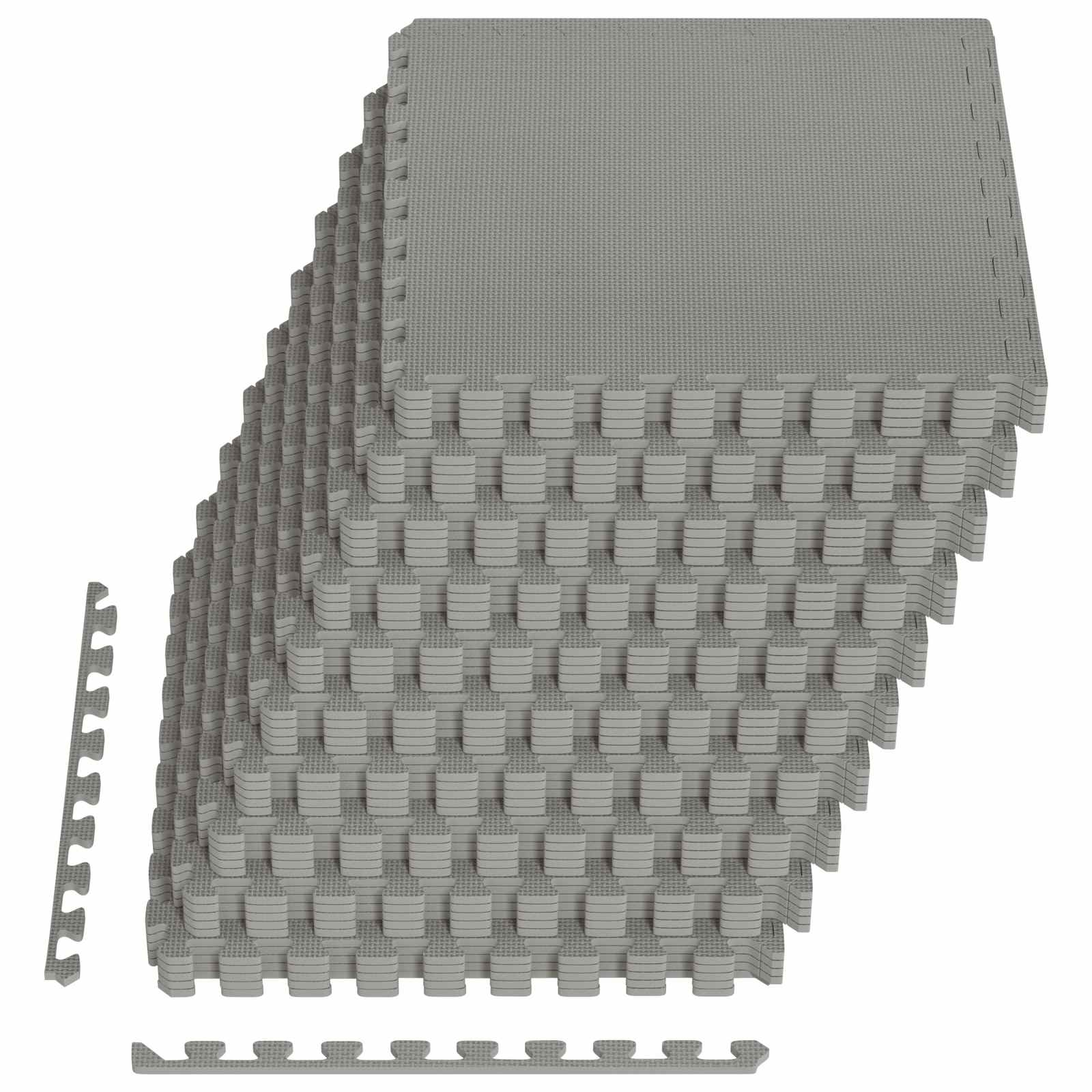 Vloermatten 50 Pcs 18 M² Eva Schuim 50