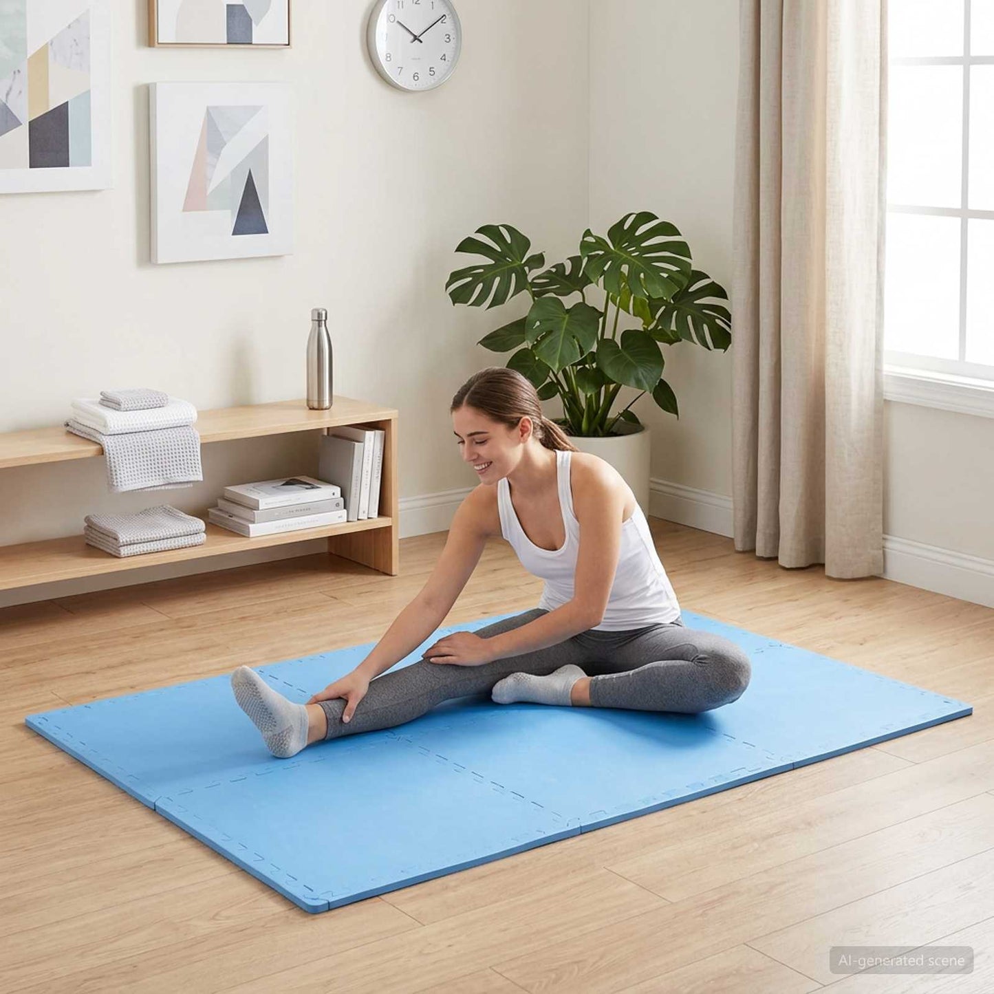 Vloermatten 12 Pcs 4,32 M² Eva Schuim 12