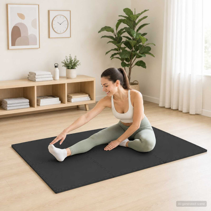 Vloermatten 24 Pcs 8,64 M² Eva Schuim 24