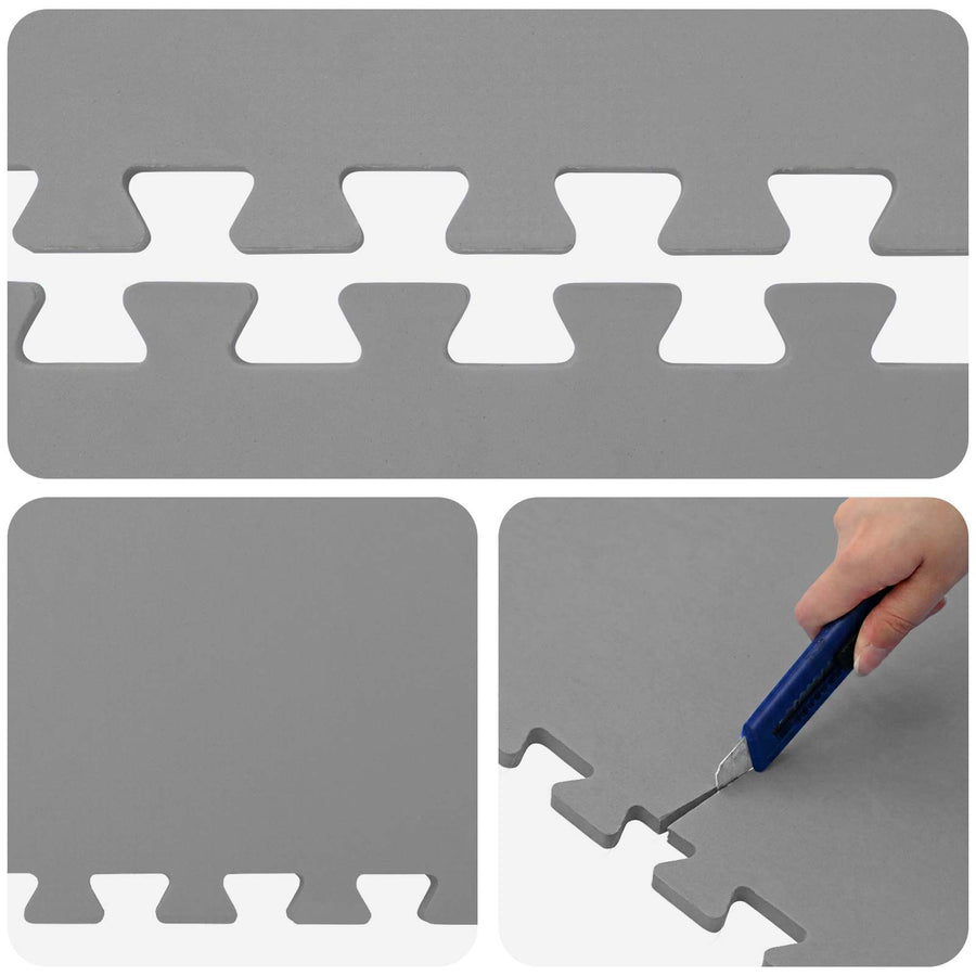 Vloermatten 40 Pcs 14,4 M² Eva Schuim 40