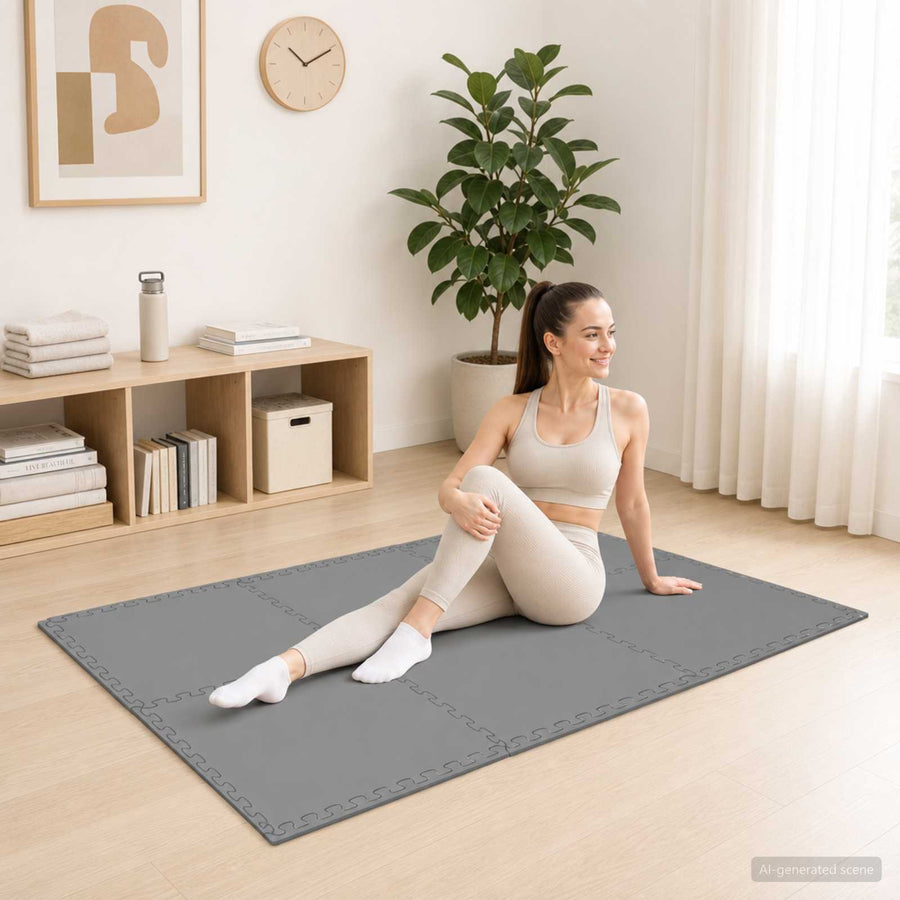 Vloermatten 40 Pcs 14,4 M² Eva Schuim 40