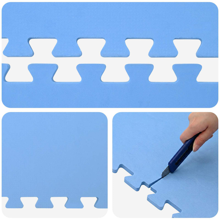 Vloermatten 40 Pcs 14,4 M² Eva Schuim 40