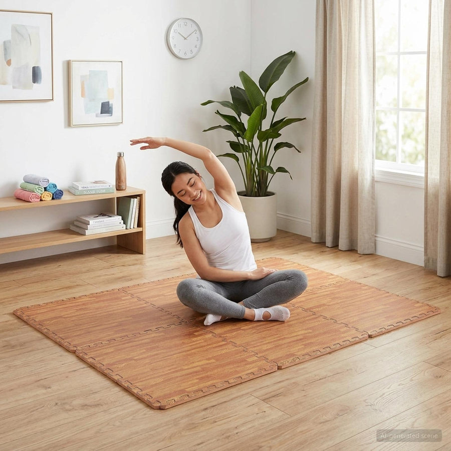 Vloermatten 12 Pcs 4,32 M² Eva Schuim 12