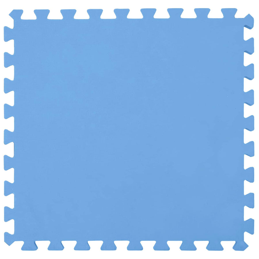 Zwembad Grondmat 16 st Ø 235 cm Rond EVA Schuim Blauw