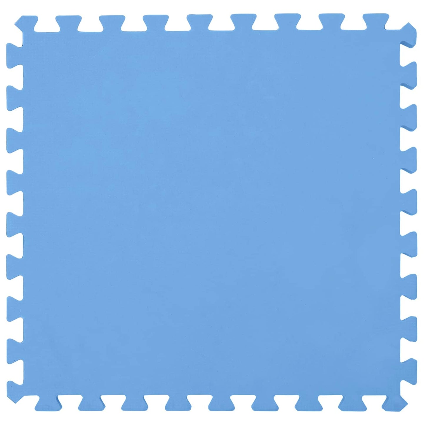 Zwembad Grondmat 25 st Ø 292 cm Rond EVA Schuim Blauw