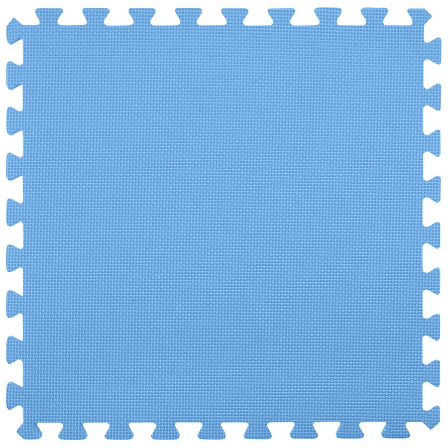 Zwembad Grondmat 25 st Ø 292 cm Rond EVA Schuim Blauw