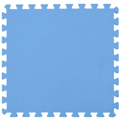 Zwembad Grondmat 36 st Ø 350 cm Rond EVA Schuim Blauw