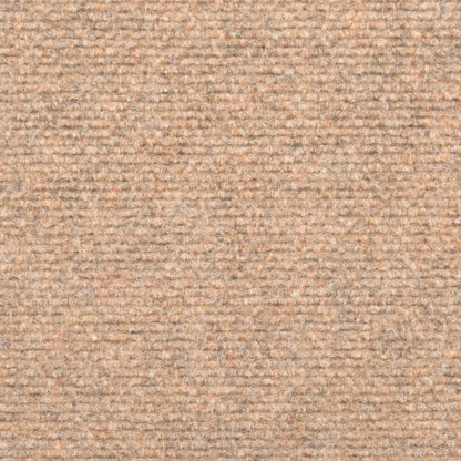 Zelfklevende Trapmatten Halfrond 15 st Beige 80 x 28 x 3,5 cm
