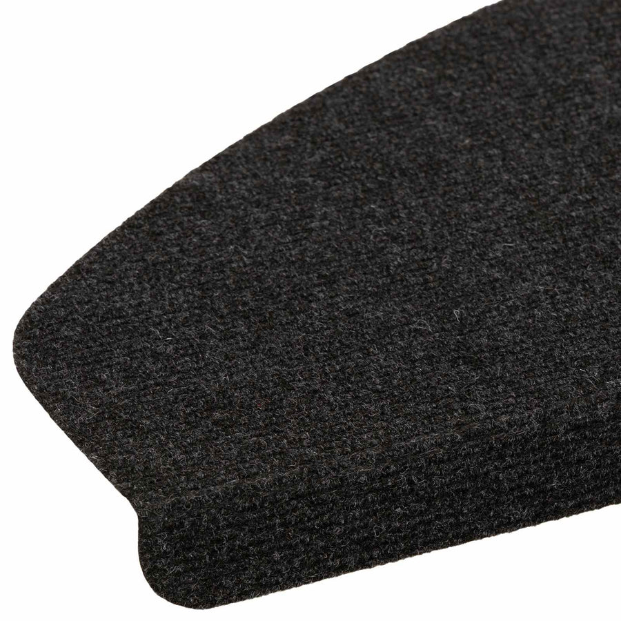 Zelfklevende Trapmatten 15 pcs Antracietkleurig Nadelvilt stof