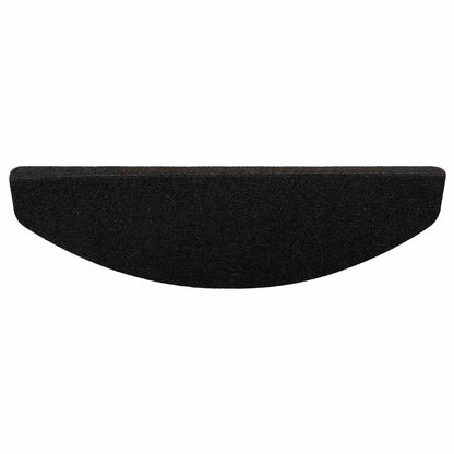 Zelfklevende Trapmatten 15 pcs Antracietkleurig Nadelvilt stof