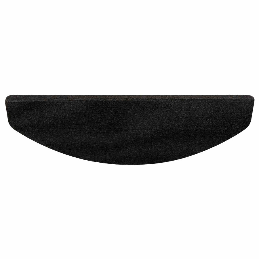 Zelfklevende Trapmatten 15 pcs Antracietkleurig Nadelvilt stof