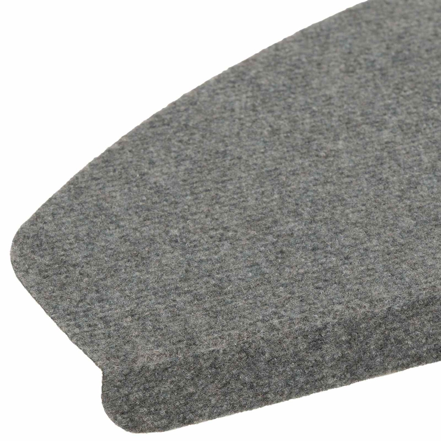Zelfklevende Trapmatten Halfrond 15 pcs Grijs 80 x 28 x 3,5 cm