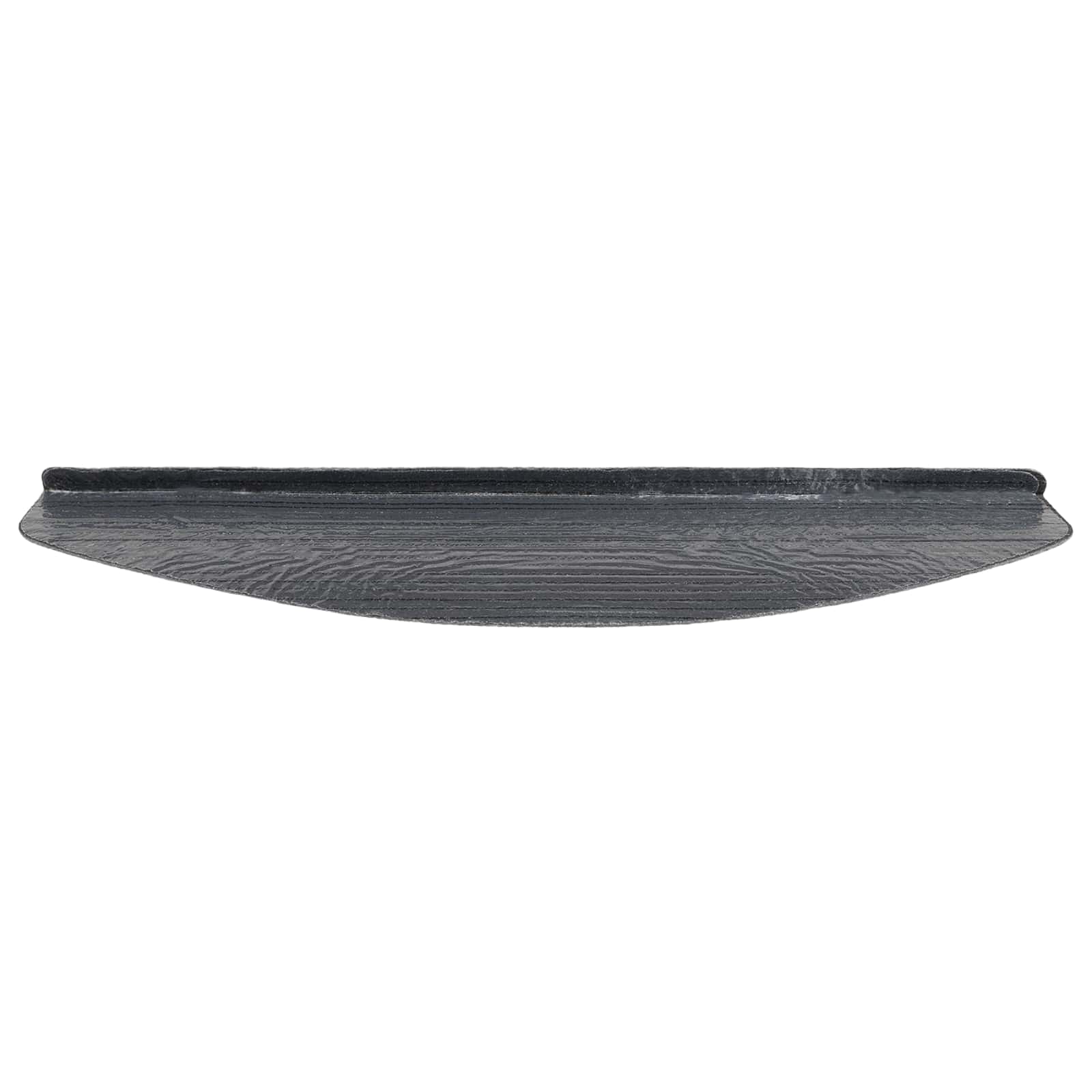 Zelfklevende Trapmatten Halfrond 15 pcs Grijs 80 x 28 x 3,5 cm