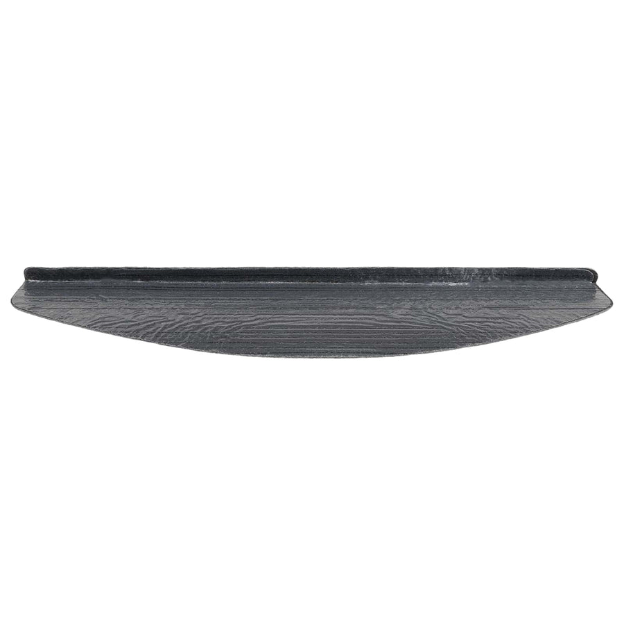 Zelfklevende Trapmatten Halfrond 15 pcs Grijs 80 x 28 x 3,5 cm