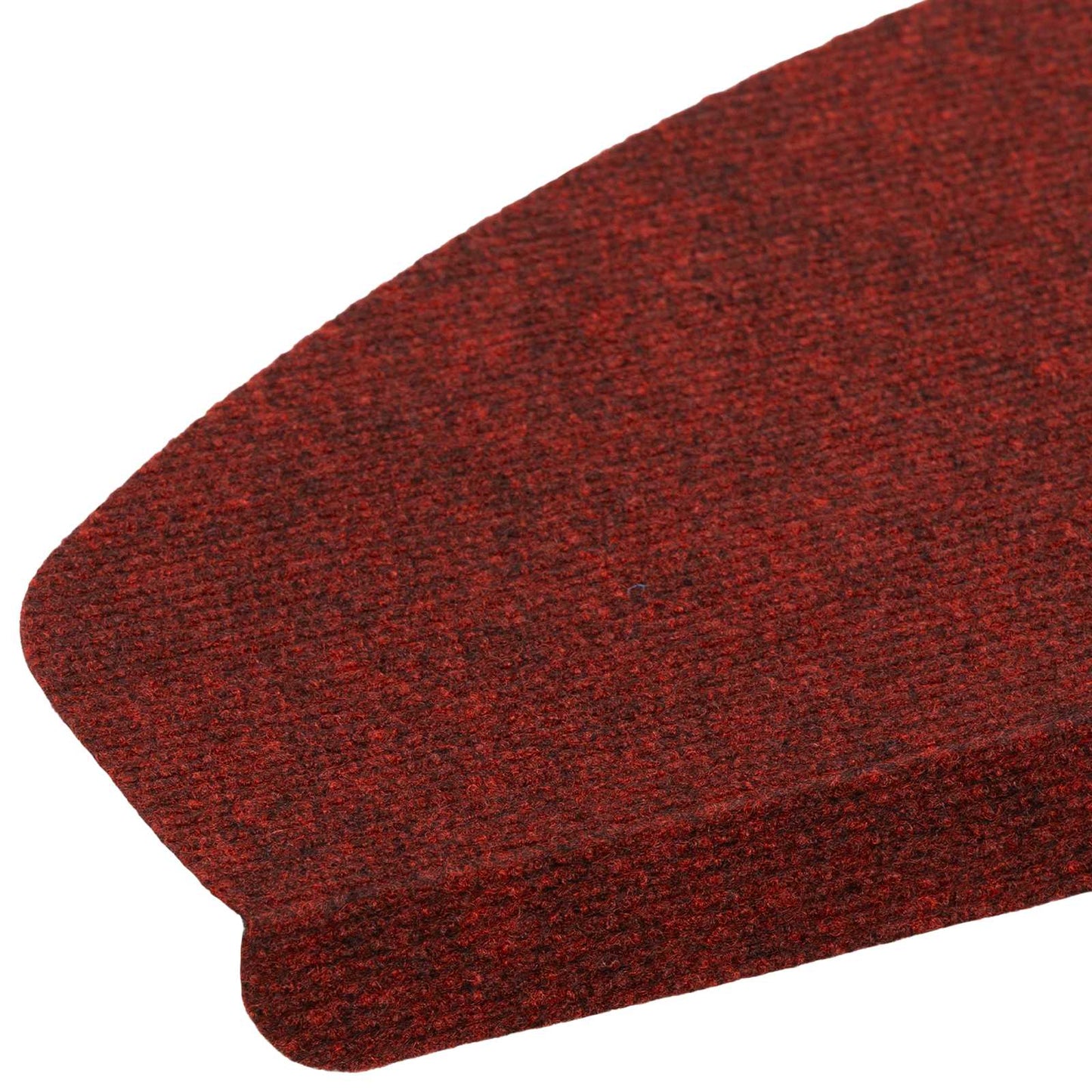 Zelfklevende Trapmatten Halfrond 15 pcs Rood 80 x 28 x 3,5 cm