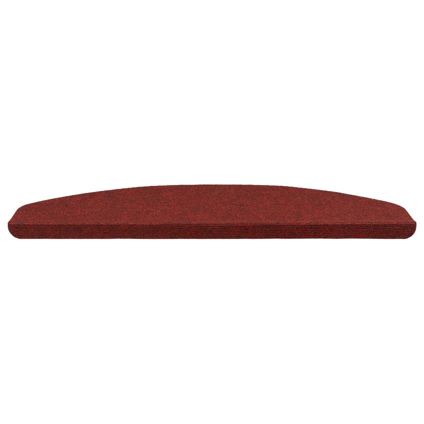 Zelfklevende Trapmatten Halfrond 15 pcs Rood 80 x 28 x 3,5 cm