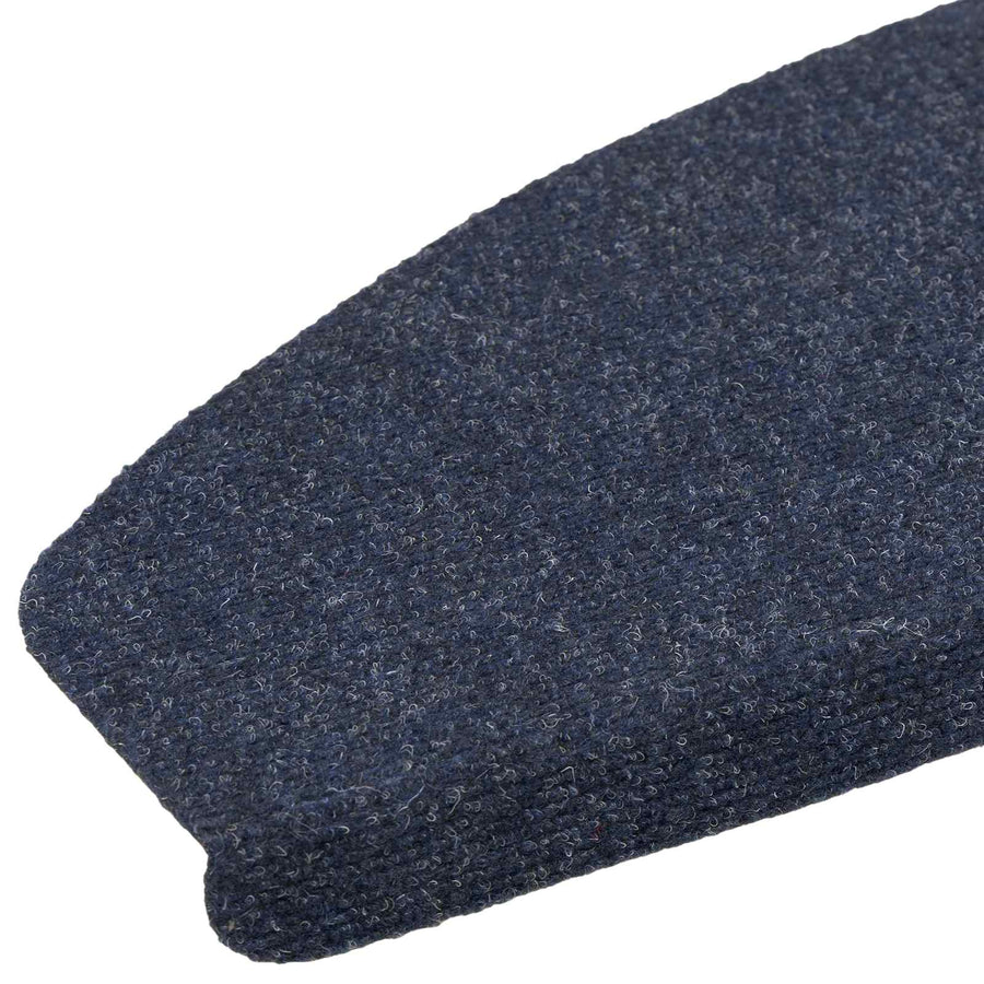 Zelfklevende Trapmatten Halfrond 15 pcs Blauw 80 x 28 x 3,5 cm