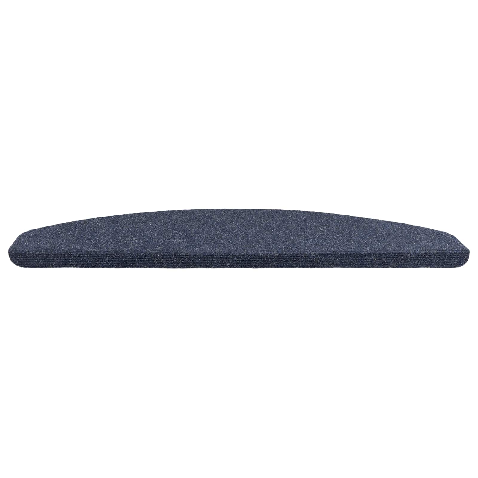 Zelfklevende Trapmatten Halfrond 15 pcs Blauw 80 x 28 x 3,5 cm