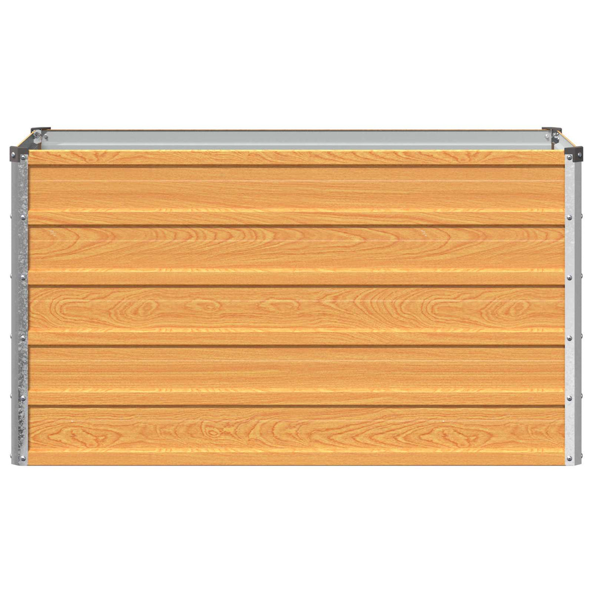 Verhoogd Tuinbed Naturel 100 x 40 x 55 cm koudgewalst staal
