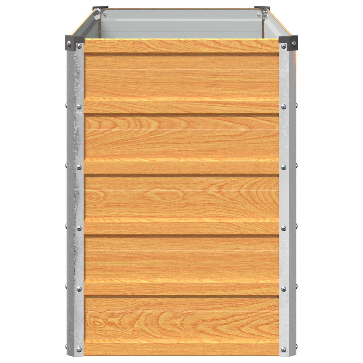 Verhoogd Tuinbed Naturel 100 x 40 x 55 cm koudgewalst staal