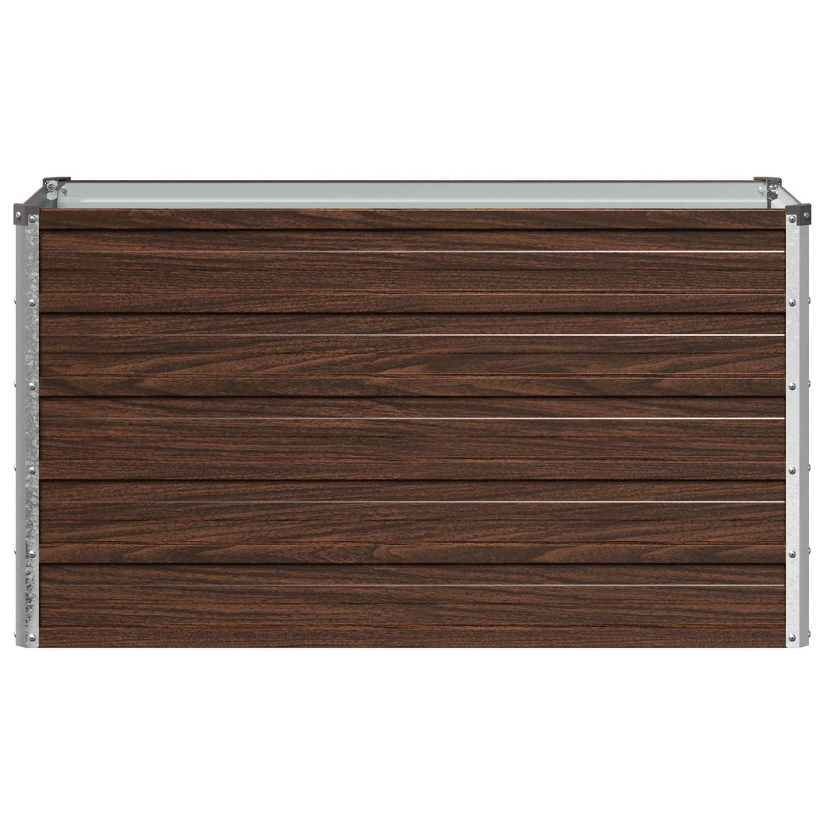 Verhoogd Tuinbed Zwart 100 x 40 x 55 cm koudgewalst staal