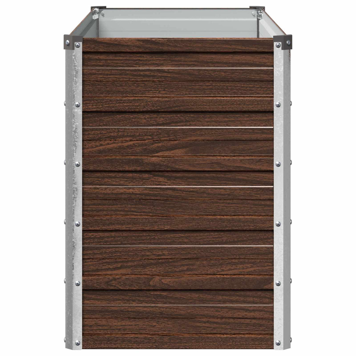 Verhoogd Tuinbed Zwart 100 x 40 x 55 cm koudgewalst staal