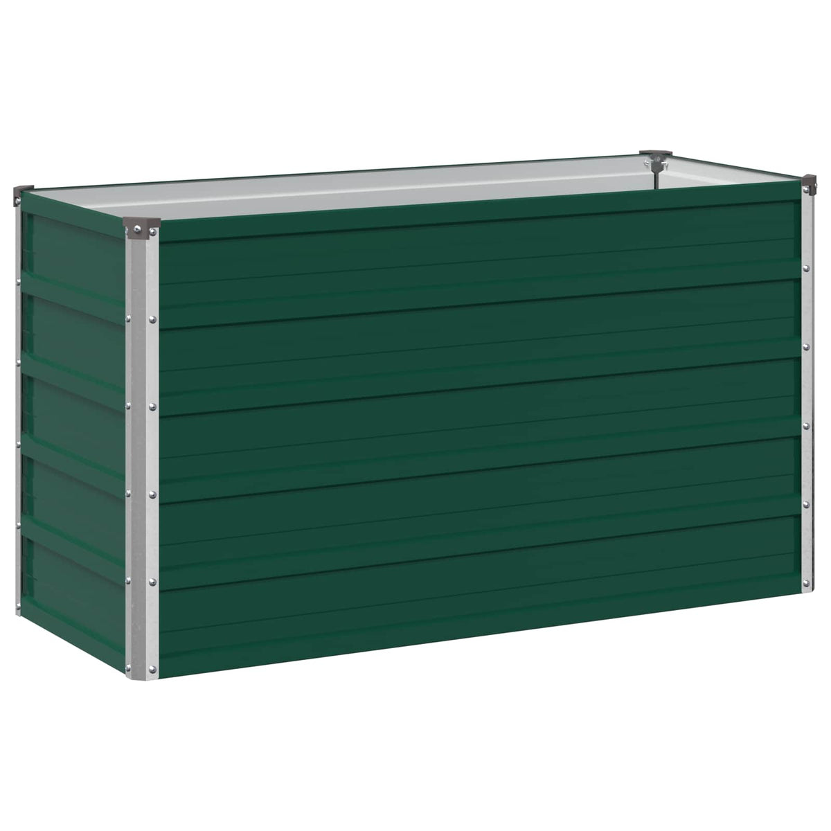Verhoogd Tuinbed Groen 100 x 40 x 55 cm koudgewalst stalen
