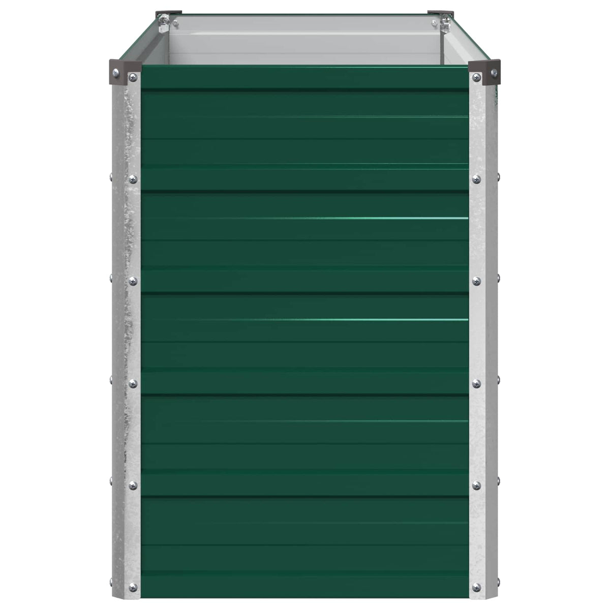Verhoogd Tuinbed Groen 100 x 40 x 55 cm koudgewalst stalen