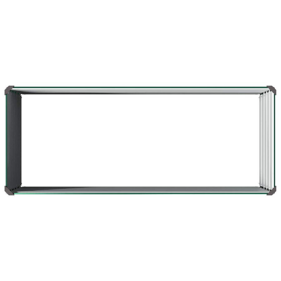 Verhoogd Tuinbed Groen 100 x 40 x 55 cm koudgewalst stalen