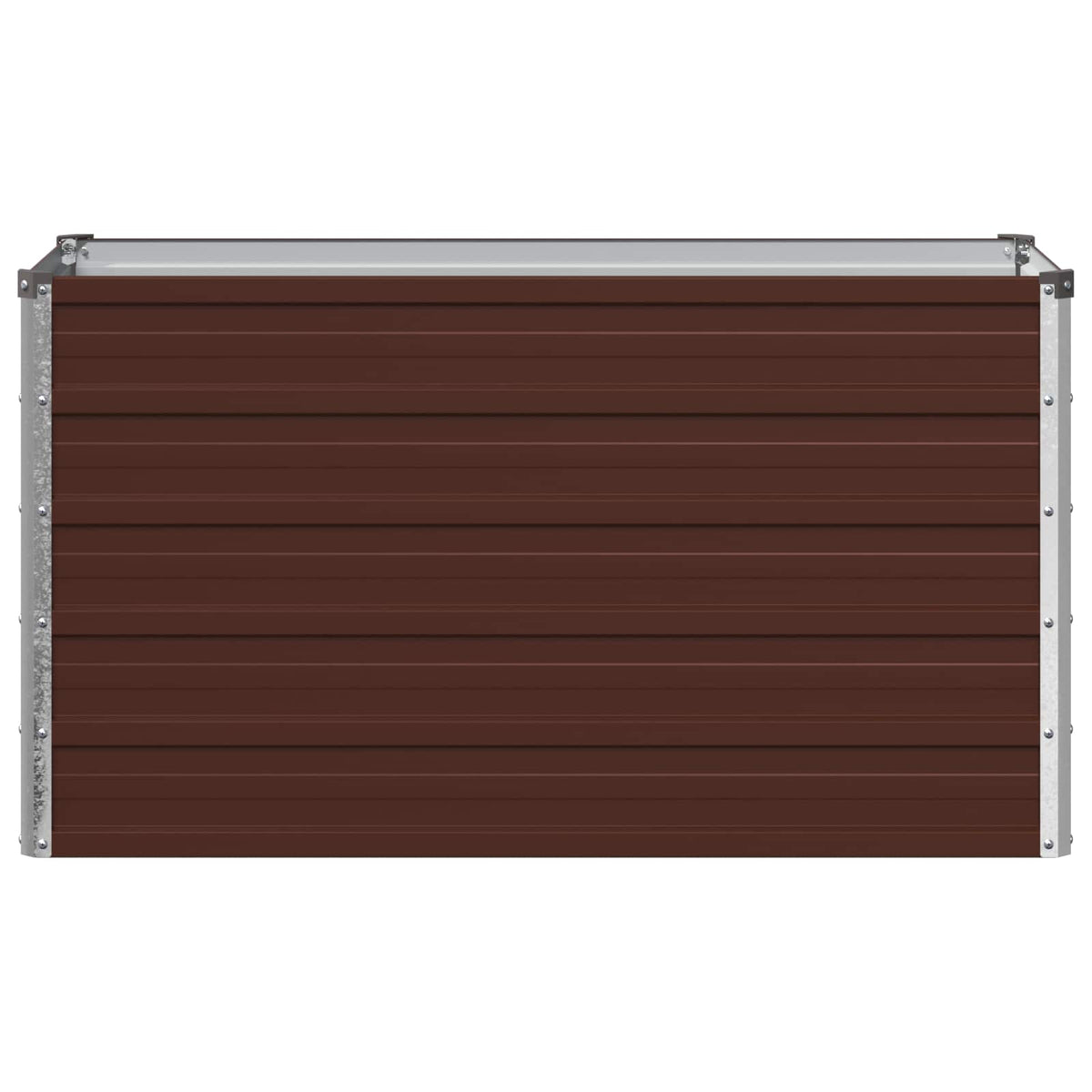 Verhoogd Tuinbed Bruin 100 x 40 x 55 cm koudgewalst staal