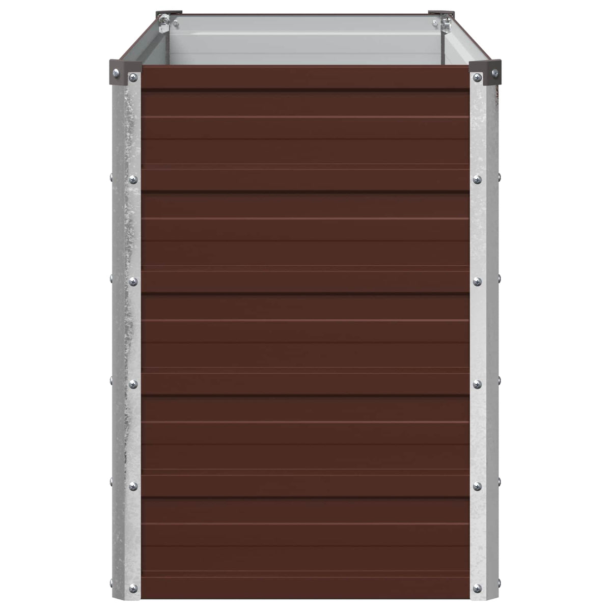Verhoogd Tuinbed Bruin 100 x 40 x 55 cm koudgewalst staal
