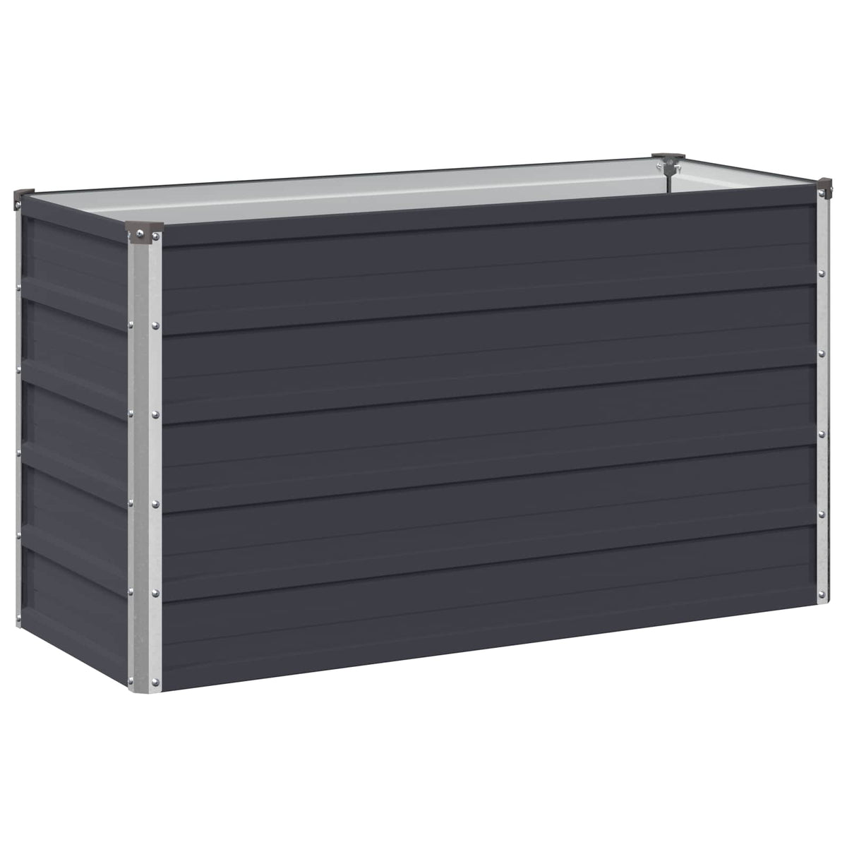 Verhoogd Tuinbed Antracietkleurig 100 x 40 x 55 cm