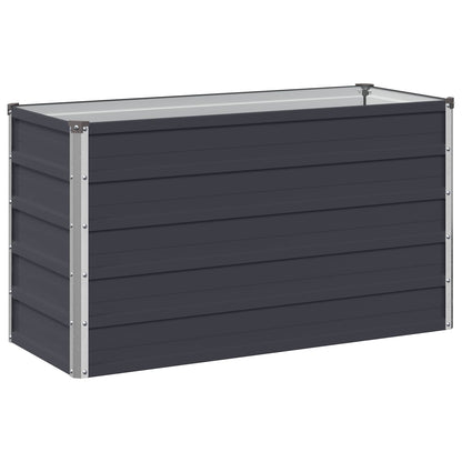 Verhoogd Tuinbed Antracietkleurig 100 x 40 x 55 cm