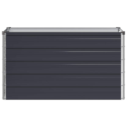 Verhoogd Tuinbed Antracietkleurig 100 x 40 x 55 cm