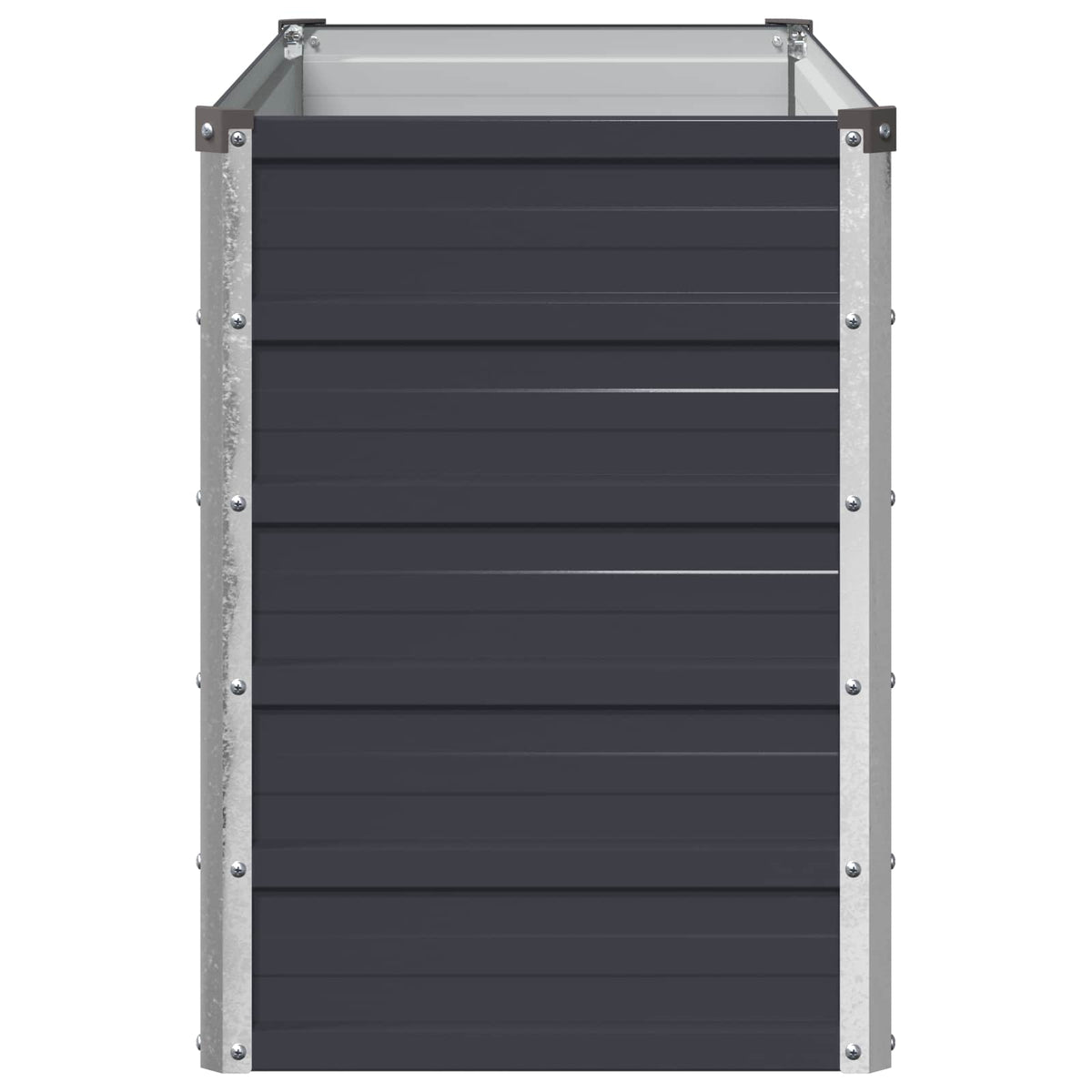 Verhoogd Tuinbed Antracietkleurig 100 x 40 x 55 cm
