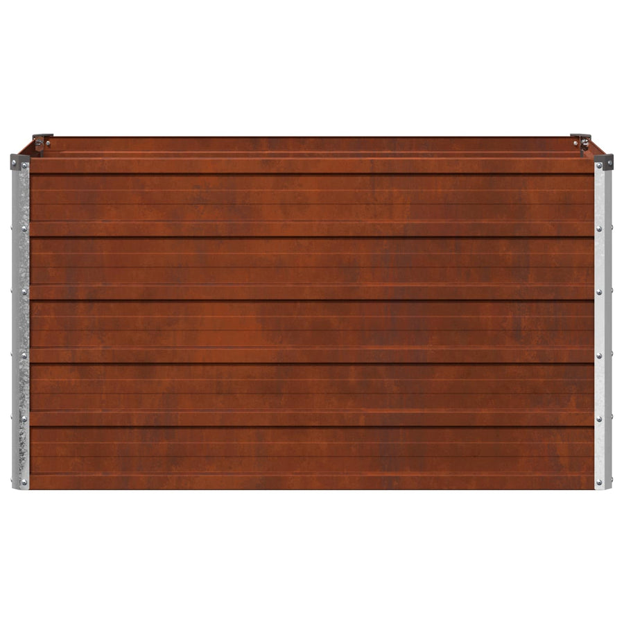 Verhoogd Tuinbed Roestig 100 x 40 x 55 cm corton