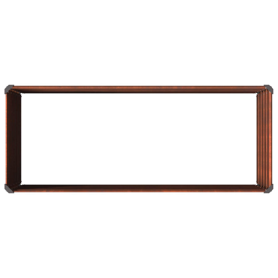 Verhoogd Tuinbed Roestig 100 x 40 x 55 cm corton