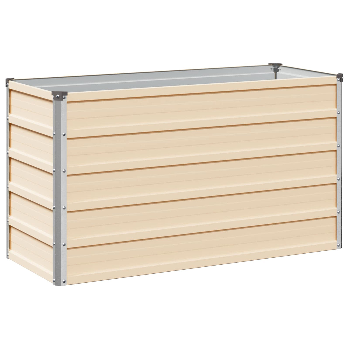 Verhoogd Tuinbed Ivoor 100 x 40 x 55 cm koudgewalst staal