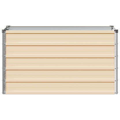 Verhoogd Tuinbed Ivoor 100 x 40 x 55 cm koudgewalst staal