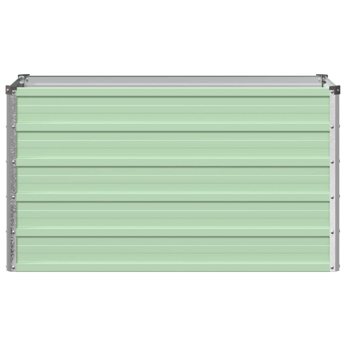 Verhoogd Tuinbed Pastelgroen 100 x 40 x 55 cm koudgewalst staal