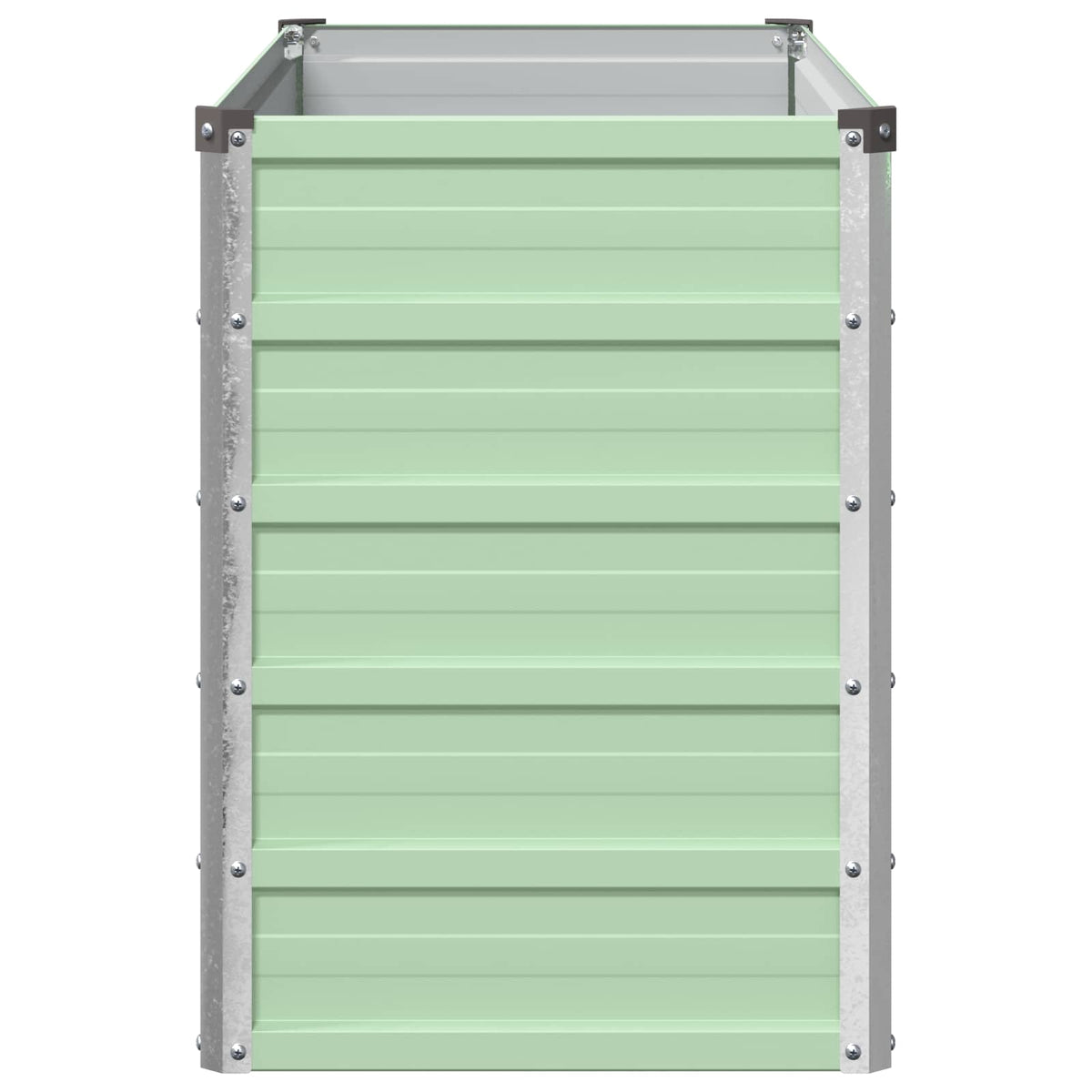Verhoogd Tuinbed Pastelgroen 100 x 40 x 55 cm koudgewalst staal