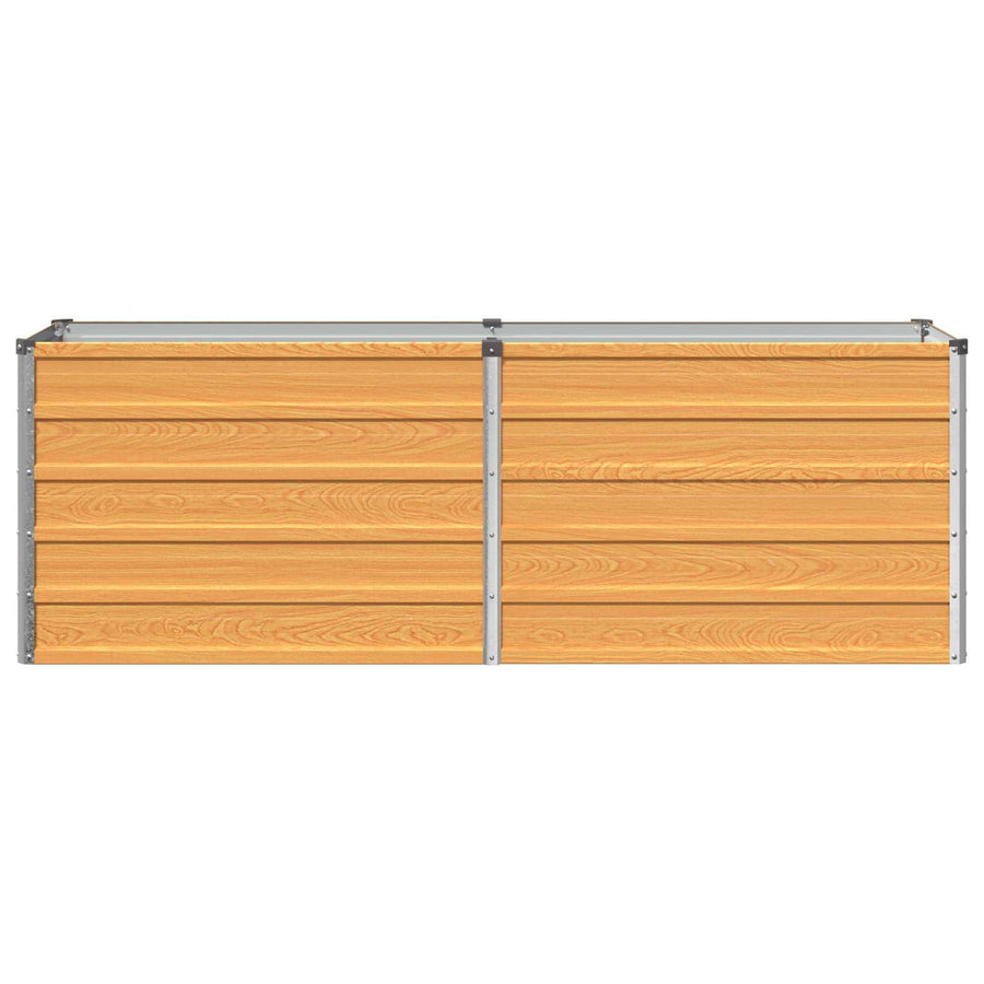 Verhoogd Tuinbed Naturel 160 x 40 x 55 cm koudgewalst staal