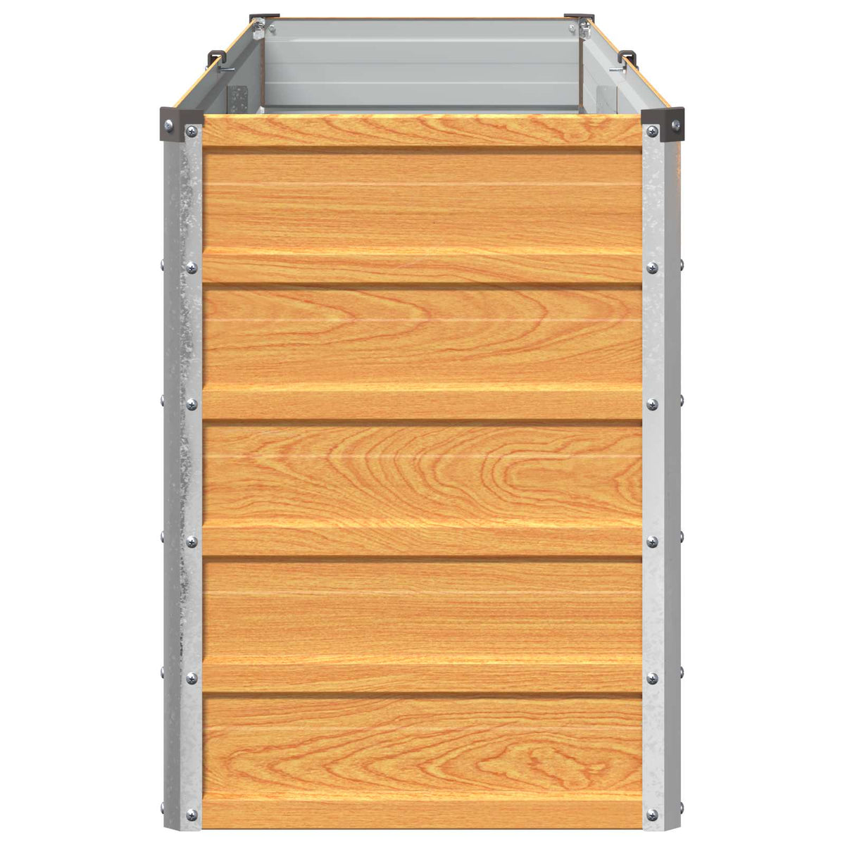 Verhoogd Tuinbed Naturel 160 x 40 x 55 cm koudgewalst staal