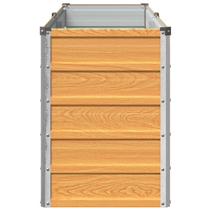 Verhoogd Tuinbed Naturel 160 x 40 x 55 cm koudgewalst staal